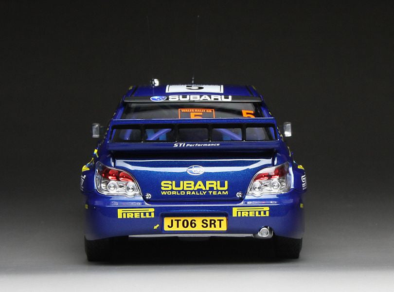 Macheta auto Subaru Impreza WRC06 – #5 P.Solberg/P.Mills – 3th Wales Rally GB (2006) 1:18 Sun Star