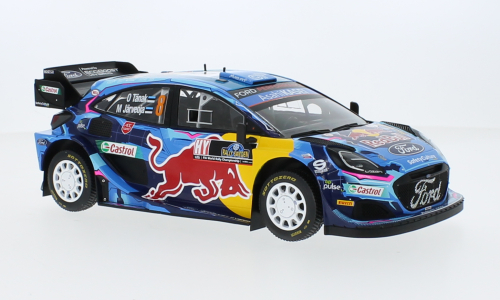 Macheta auto Ford Puma Rally1, Rallye WM, Rallye Schweden, 2023, Red Bull, #8 1:18 IXO