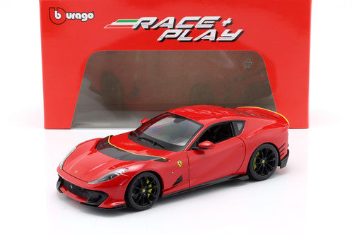 Macheta auto Ferrari 812 Competition 2021 ROSSO CORSA 1:18 Bburago