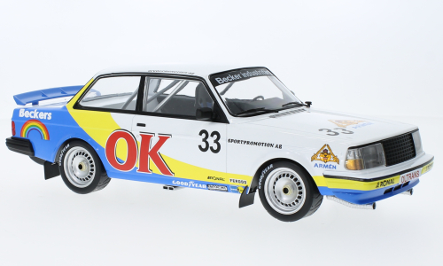 Macheta auto Volvo 240 Turbo, ETCC, Zolder, 1985, OK, #33 1:18 IXO