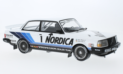 Macheta auto Volvo 240 Turbo, ETCC, Brünn, 1986, Volvo Europe Dealer Team, Nordica, #1 1:18 IXO