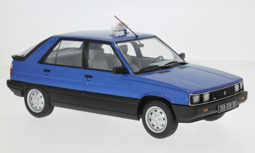 Macheta auto Renault 11 Turbo, albastru, 1985 Taxi (F) 1:18 MCG