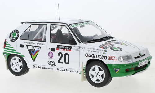 Macheta auto Skoda Felcia Kit Car, Rallye WM, RAC Rally, 1995, #20 1:18 IXO