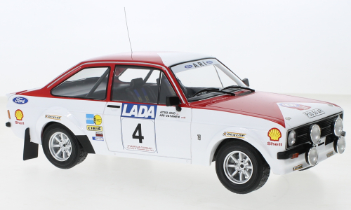 Macheta auto Ford Escort MK II RS 1800, Rallye WM, 1000 Lakes Rally, 1977, Marlboro, #4 1:18 IXO