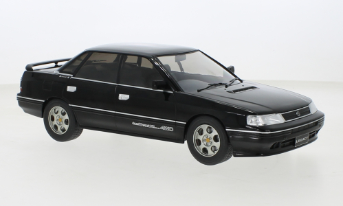 Macheta auto Subaru Legacy RS, negru, 1991 1:18 IXO