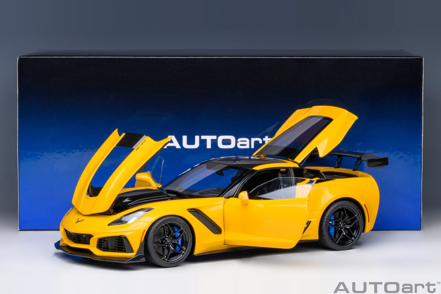 Macheta auto Chevrolet Corvette C7 ZR1 (2019) 1:18 AutoArt