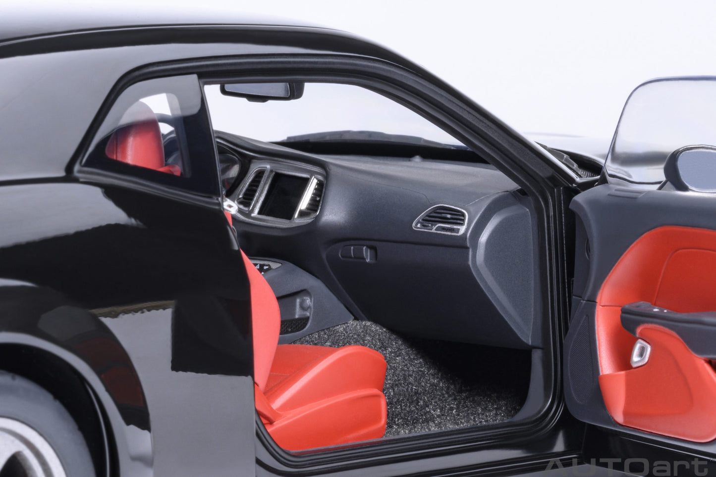 *Pre-order Dodge Challenger SRT Superstock 2023 (Pitch Black) 1:18 AutoArt model car