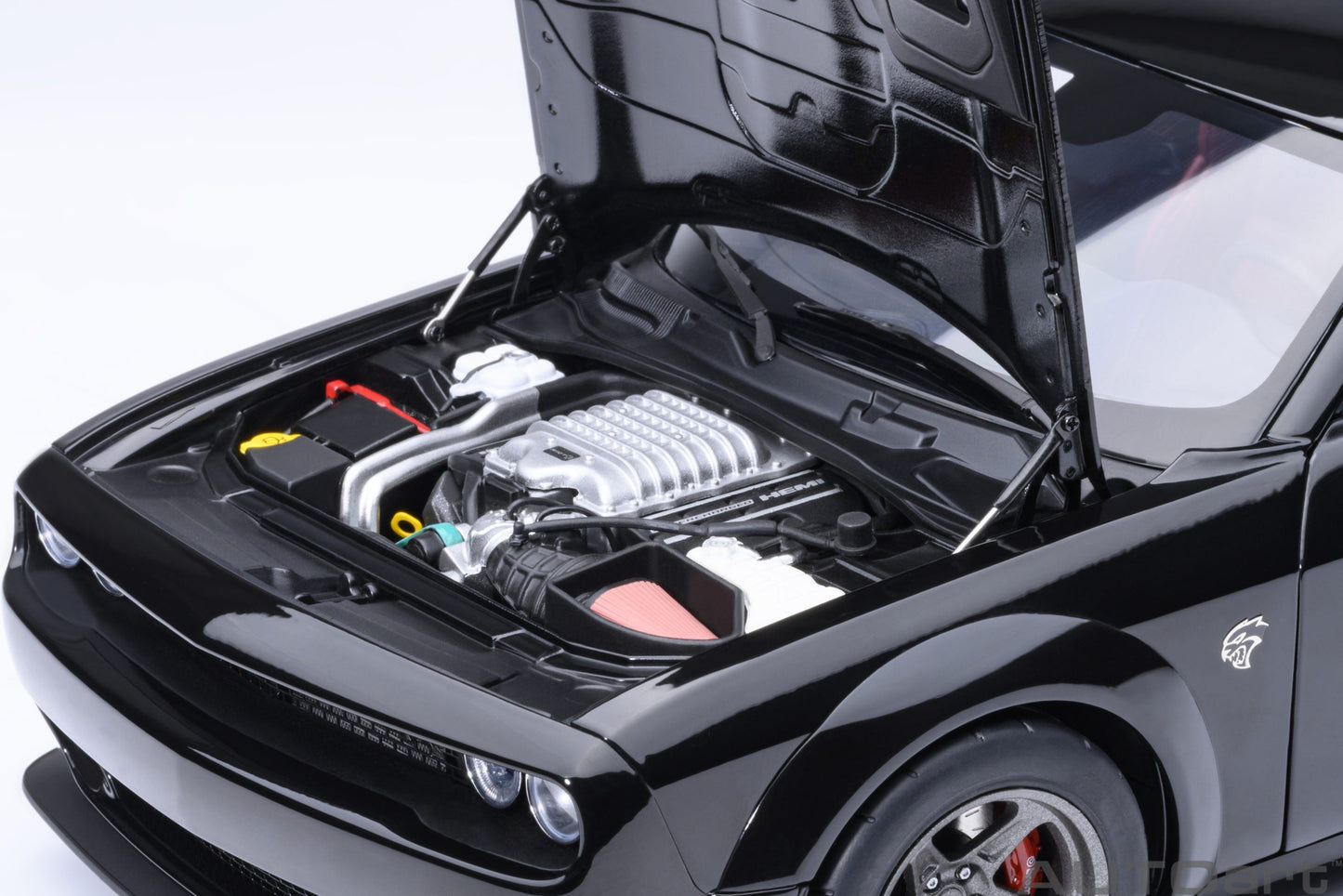 *Pre-order Dodge Challenger SRT Superstock 2023 (Pitch Black) 1:18 AutoArt model car