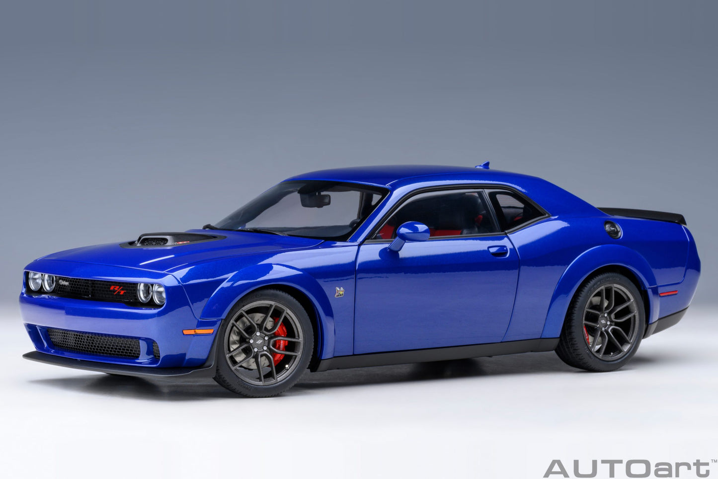 Macheta auto Dodge Challenger RT Scat Pack Shaker Widebody 2022 (2022) 1:18 AutoArt