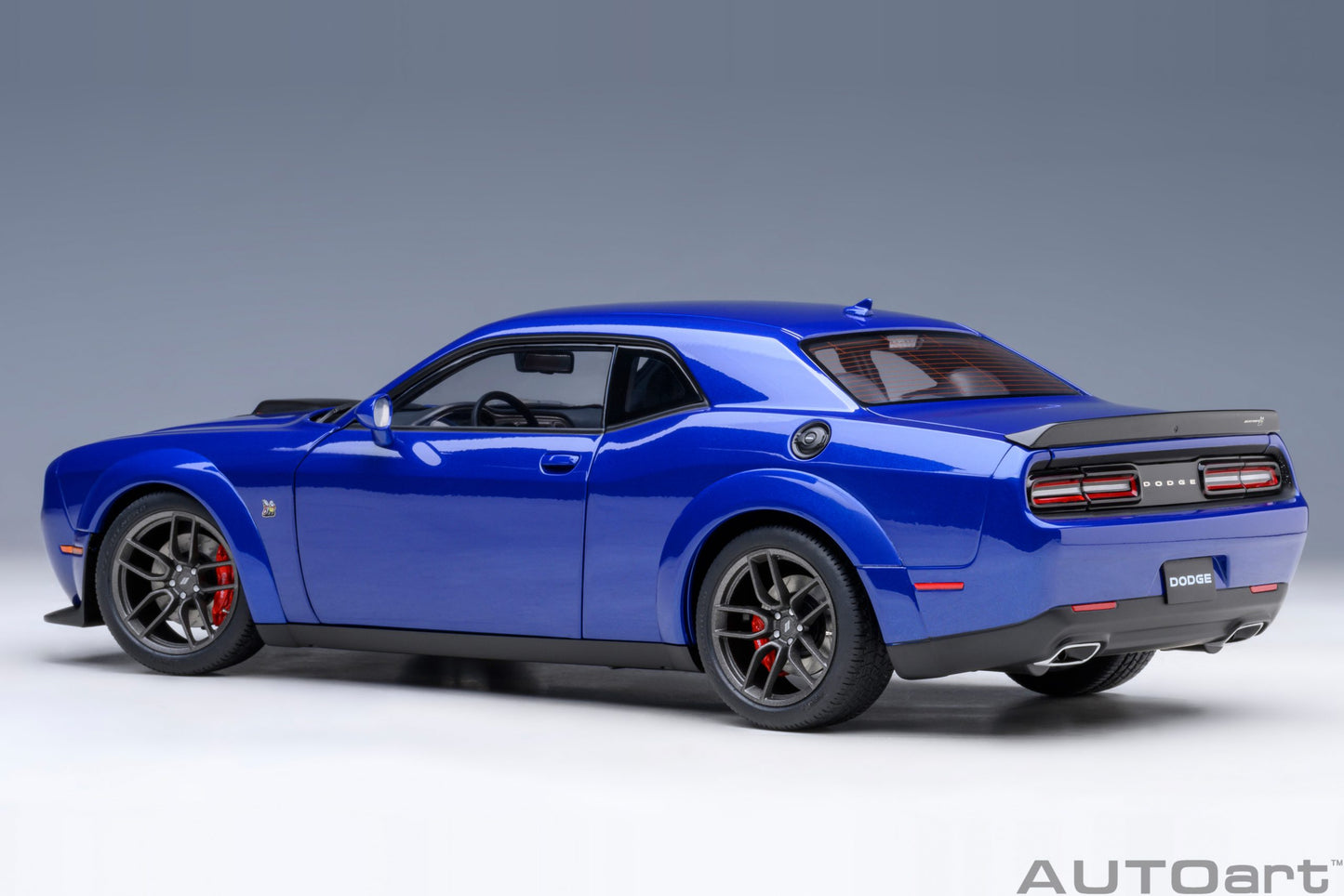 Macheta auto Dodge Challenger RT Scat Pack Shaker Widebody 2022 (2022) 1:18 AutoArt