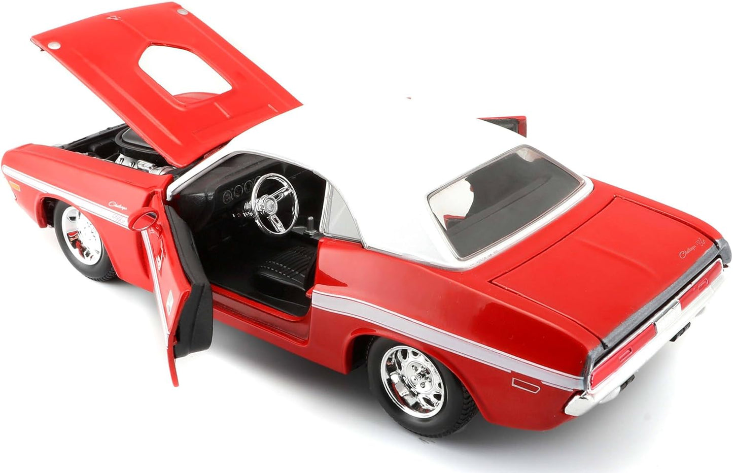 Dodge Challenger R/T Coupe car model (1970) 1:24 Maisto