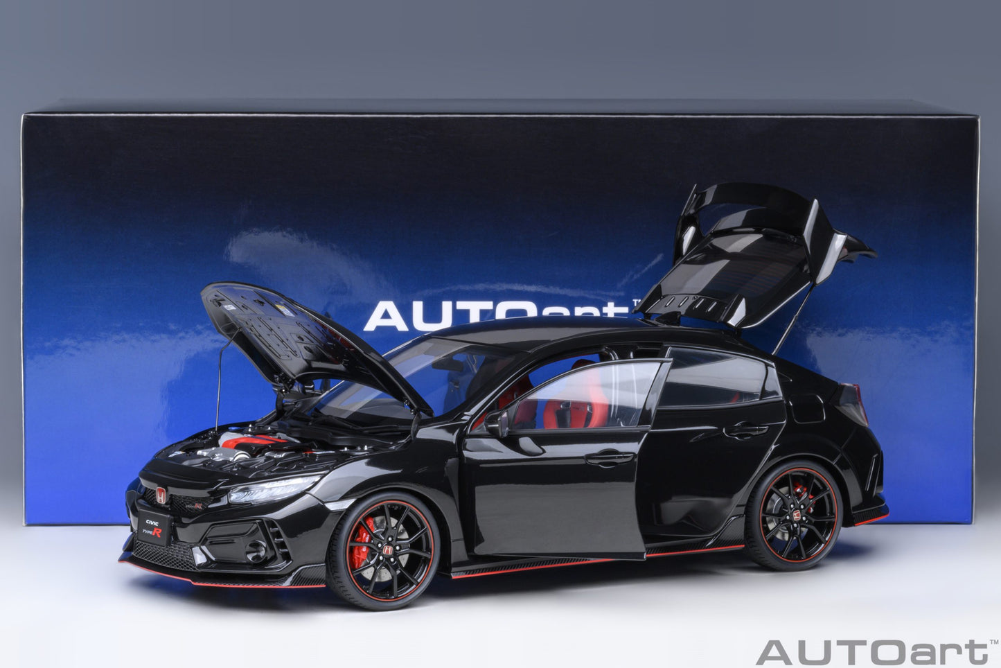 Macheta auto Honda Civic Type R (FK8) RHD (2021) 1:18 AutoArt