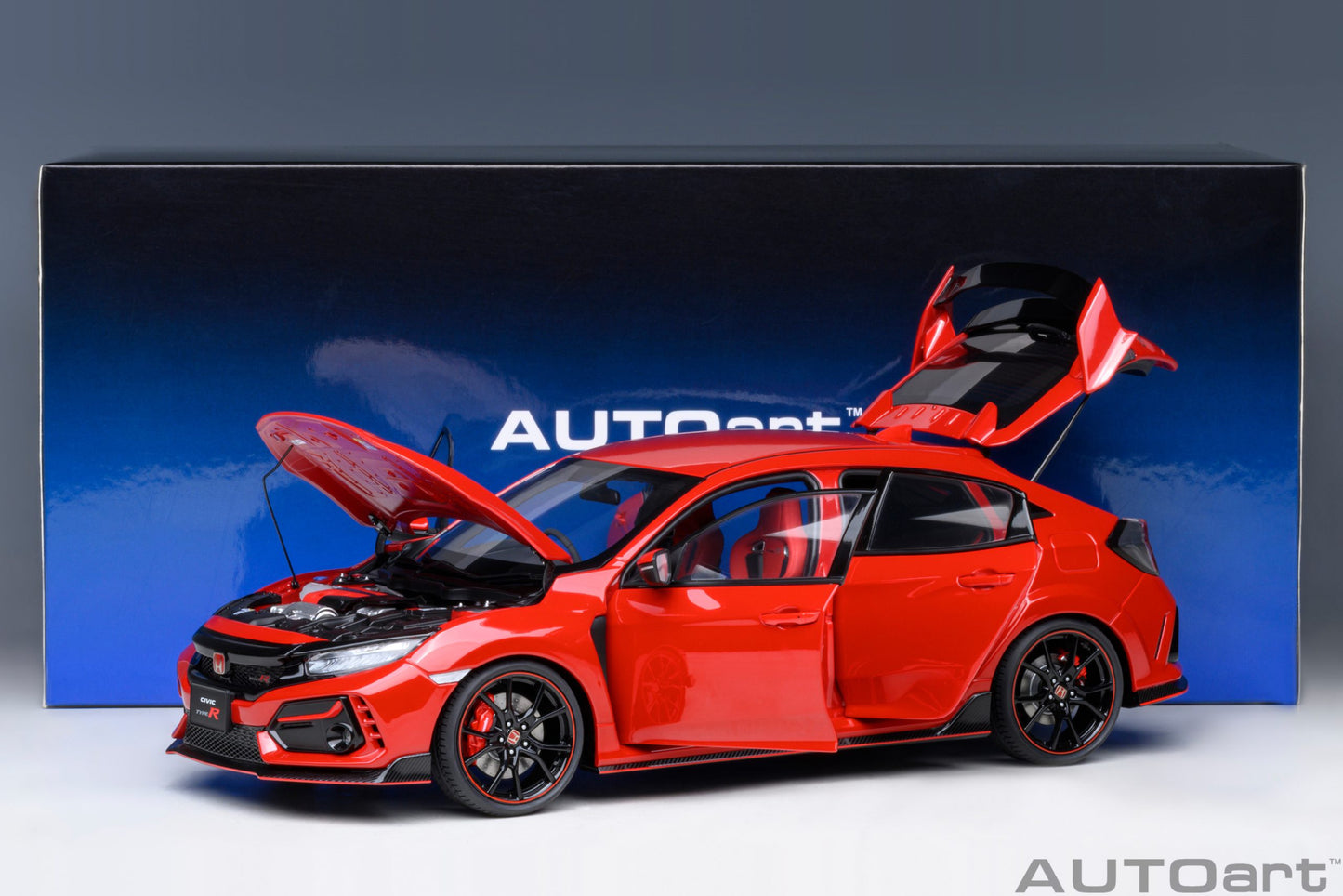 Macheta auto Honda Civic Type R (FK8) RHD (2021) 1:18 AutoArt