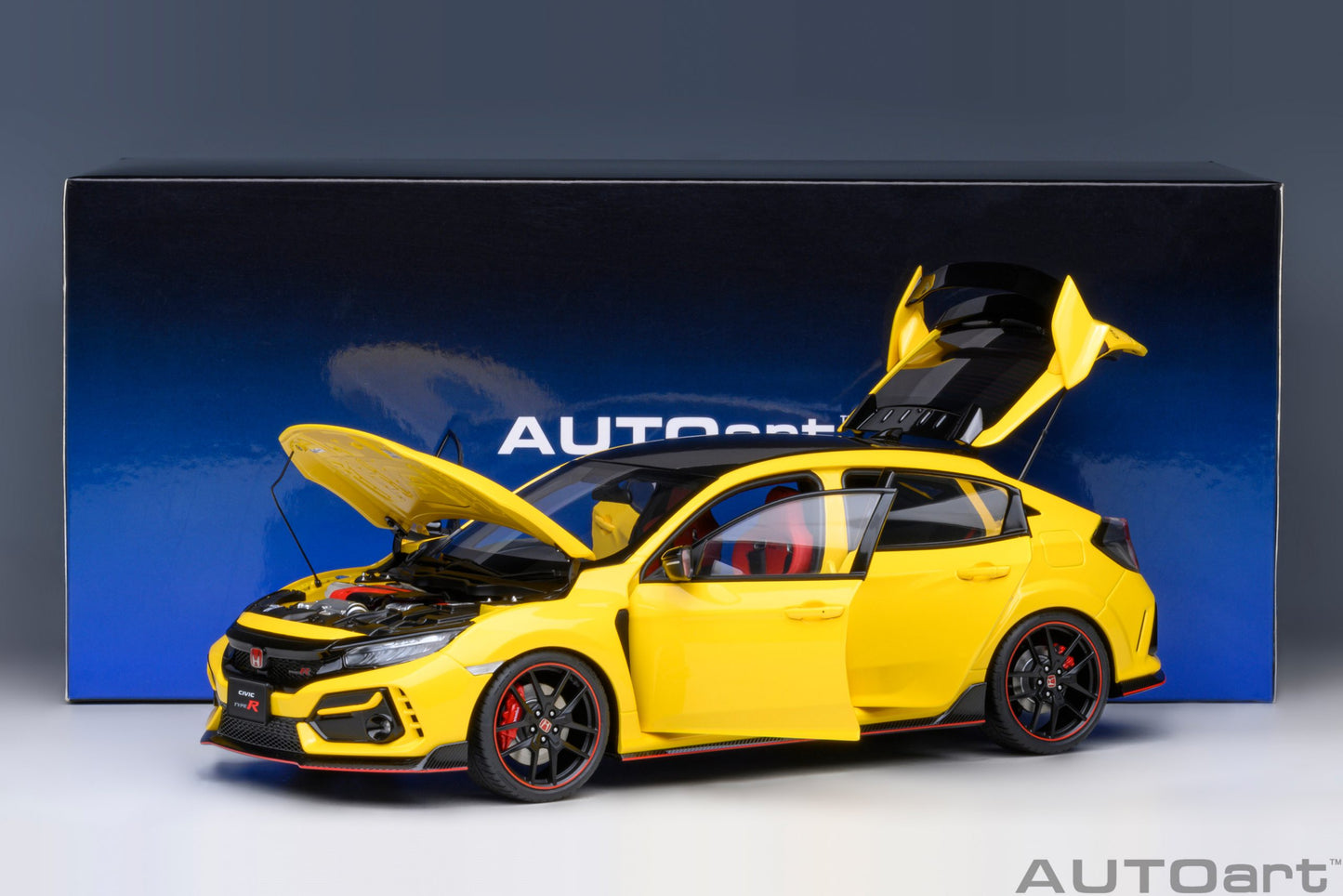 Macheta auto Honda Civic Type R (FK8) RHD (2021) 1:18 AutoArt