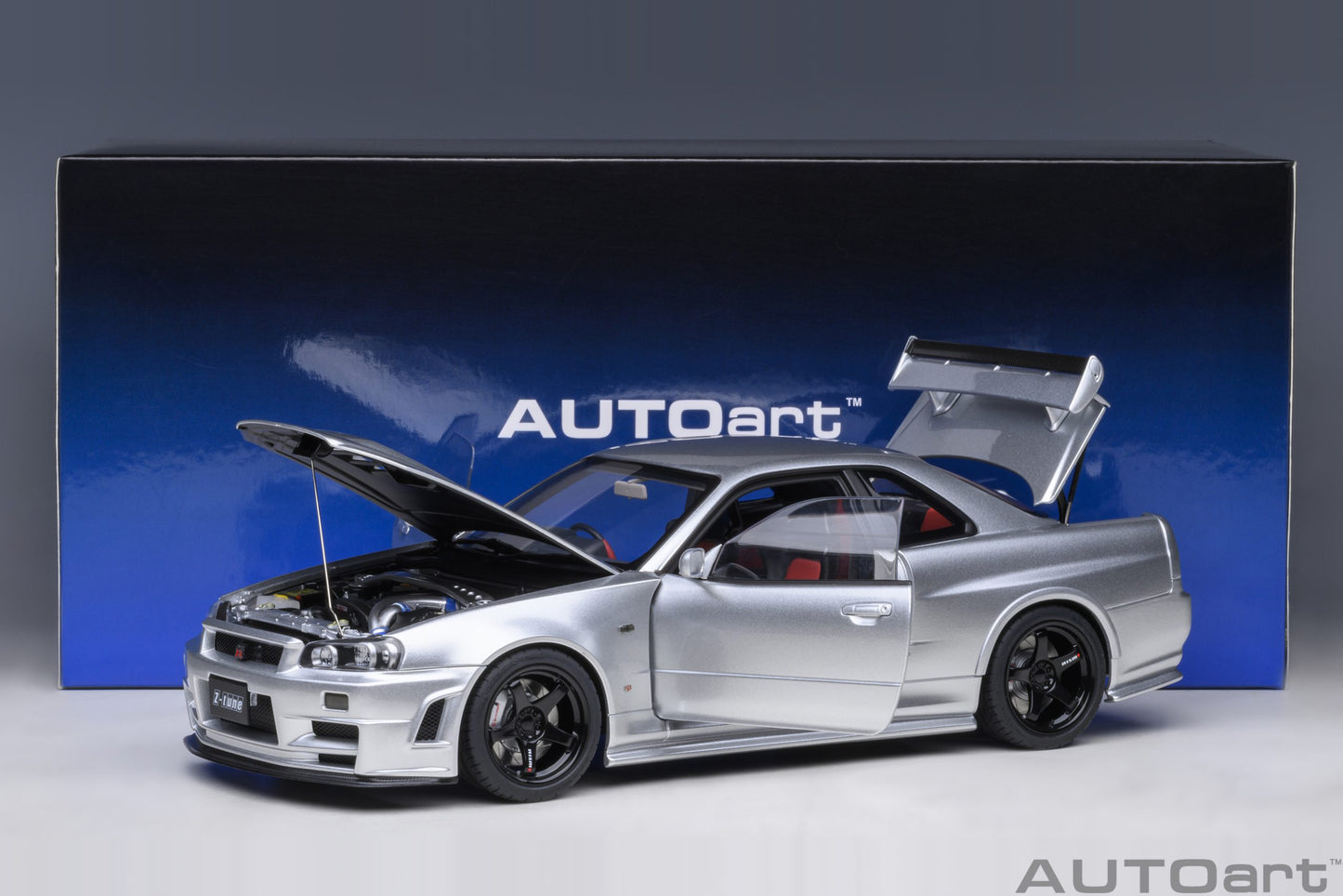 Macheta auto Nissan Skyline GT-R (R34) Z-tune 1:18 AutoArt