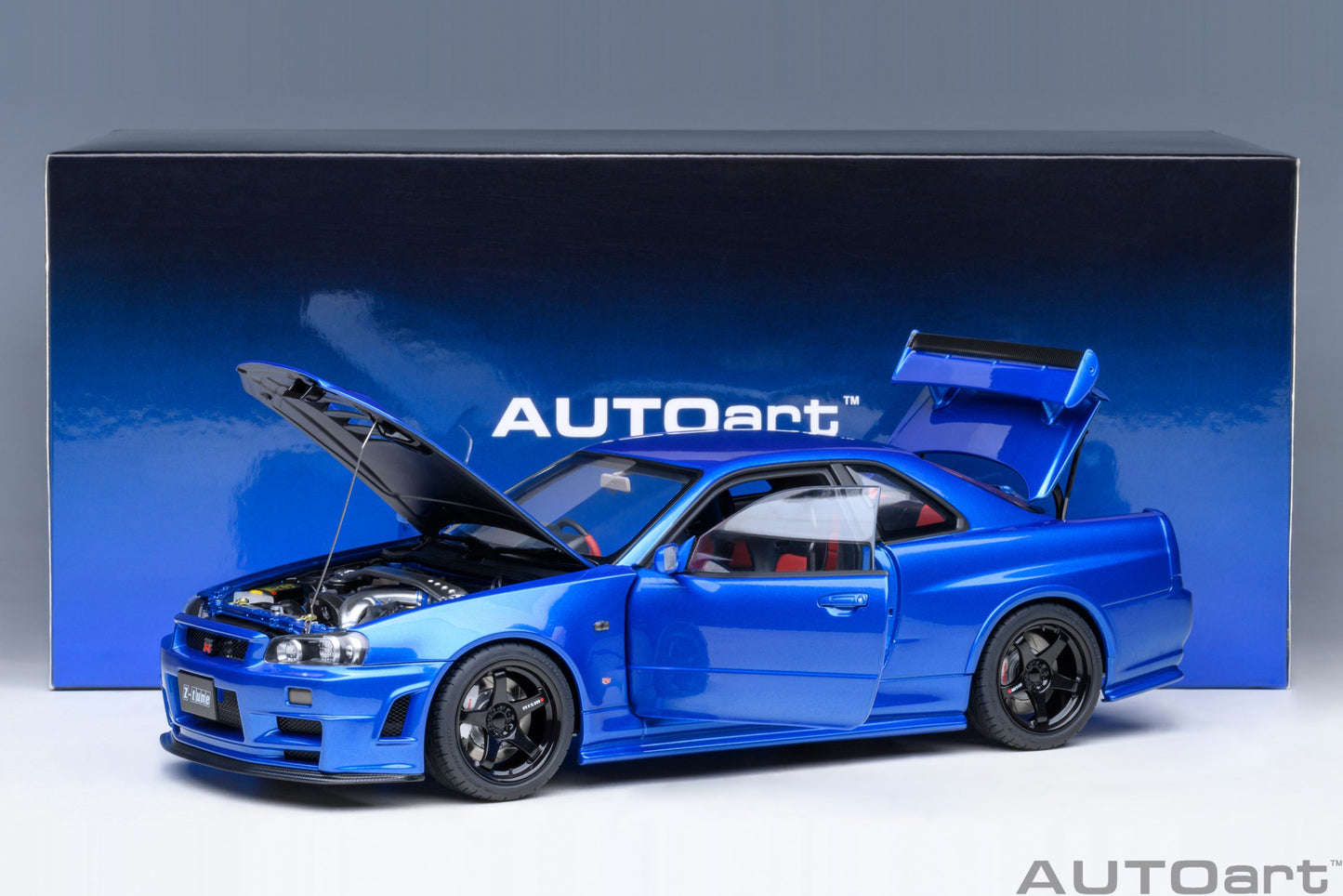 Macheta auto Nissan Skyline GT-R (R34) Z-tune 1:18 AutoArt