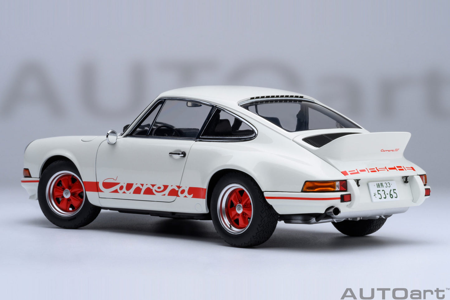 Porsche 911 Carrera 2.7 RS “THE CIRCUIT WOLF” 1:18 AutoArt model car