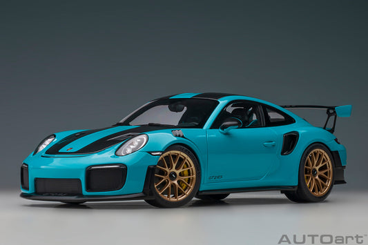 Macheta auto Porsche 911 (991.2) GT2RS Weissach Package (2017) 1:18 AutoArt