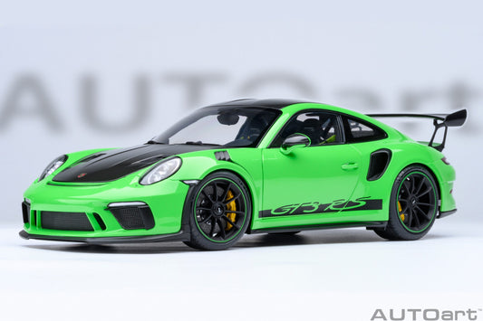 Macheta auto Porsche 911 (991.2) GT3 RS Weissach Package (Lizard Green) 1:18 AutoArt