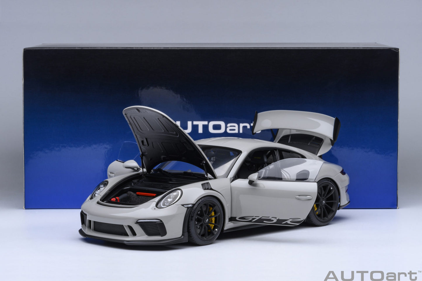 Macheta auto Porsche 911 (991.2) GT3 RS (Crayon) 1:18 AutoArt