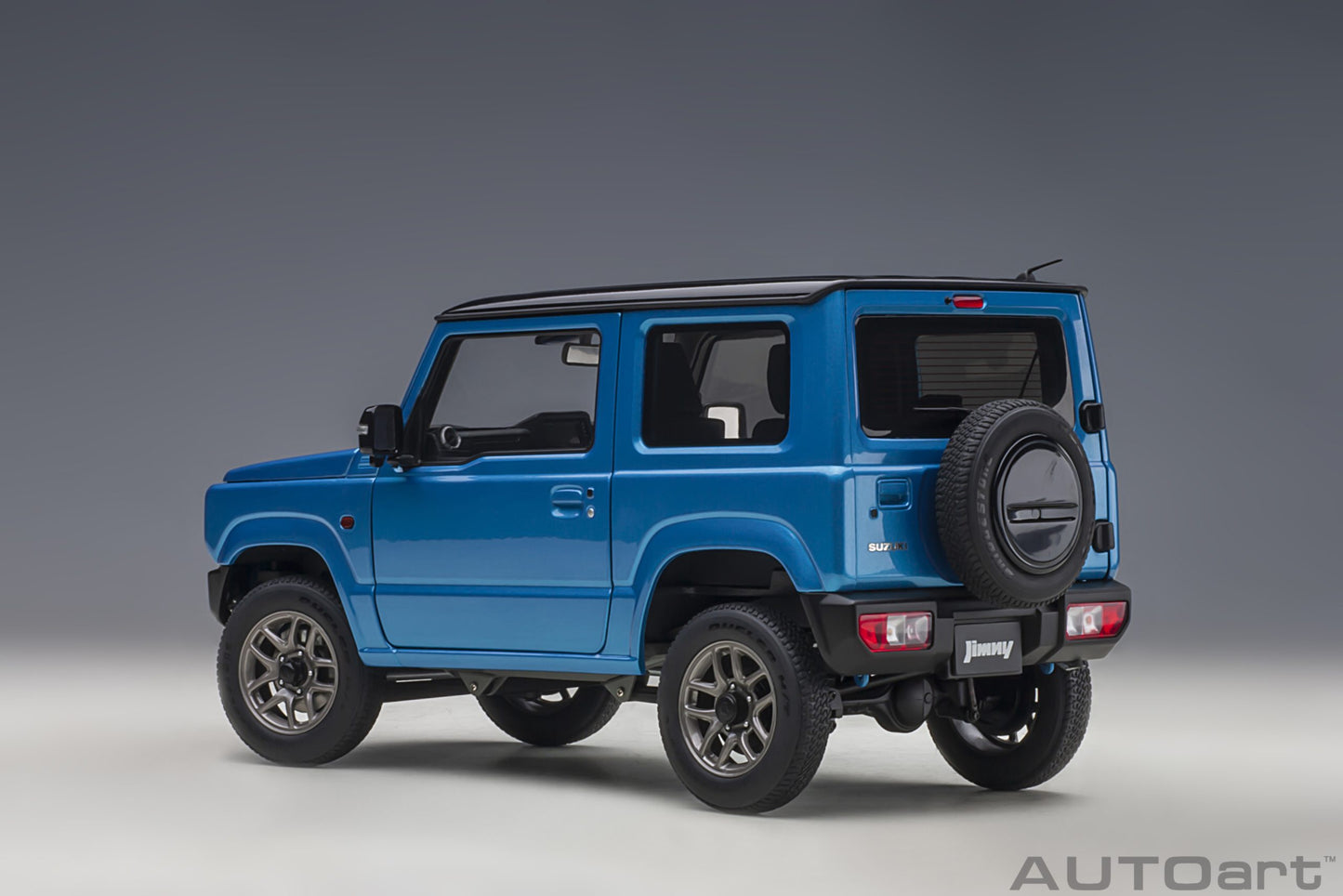 Macheta auto Suzuki Jimny (JB64) (Brisk Blue) 1:18 AutoArt