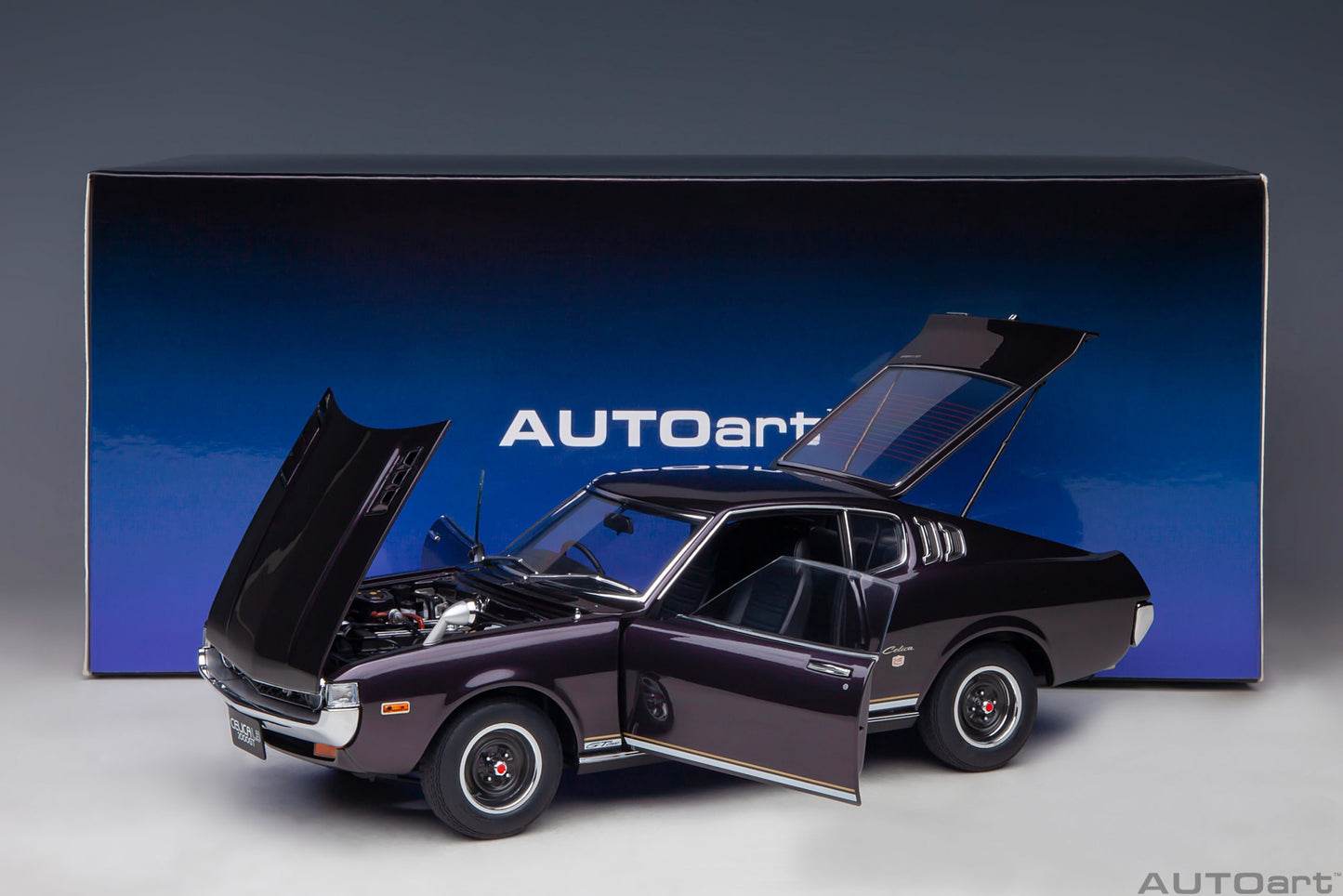 Macheta auto Toyota Celica Liftback 2000GT (RA25) (1973) 1:18 AutoArt