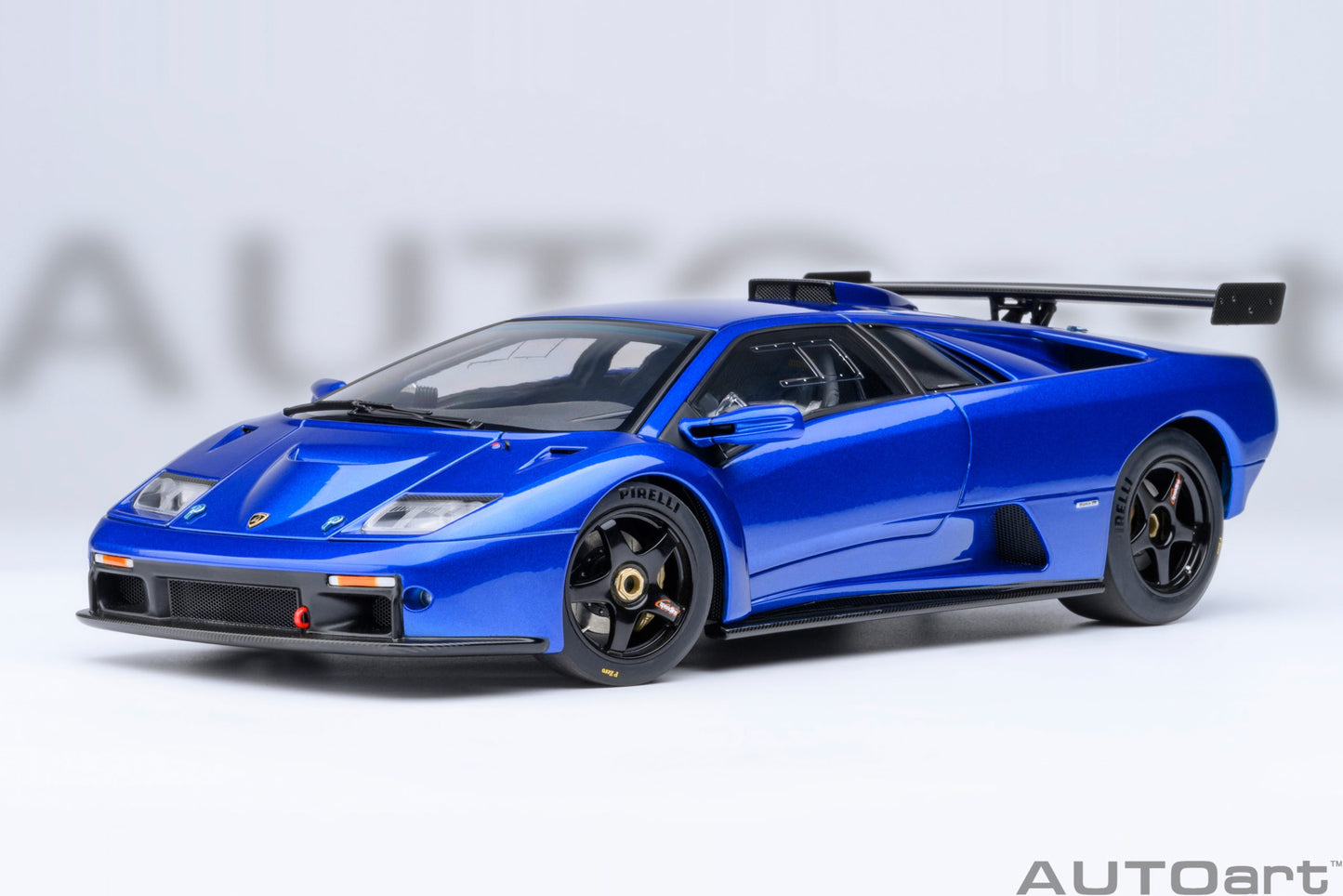 *Pre-order Lamborghini Diablo GTR (Monterey Blue) 1:18 AutoArt model car