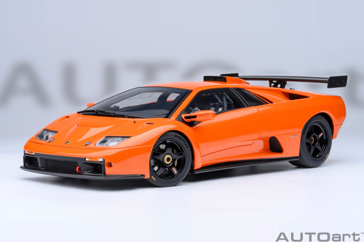 *Pre-order Lamborghini Diablo GTR car model (Arancio Ishtar) 1:18 AutoArt