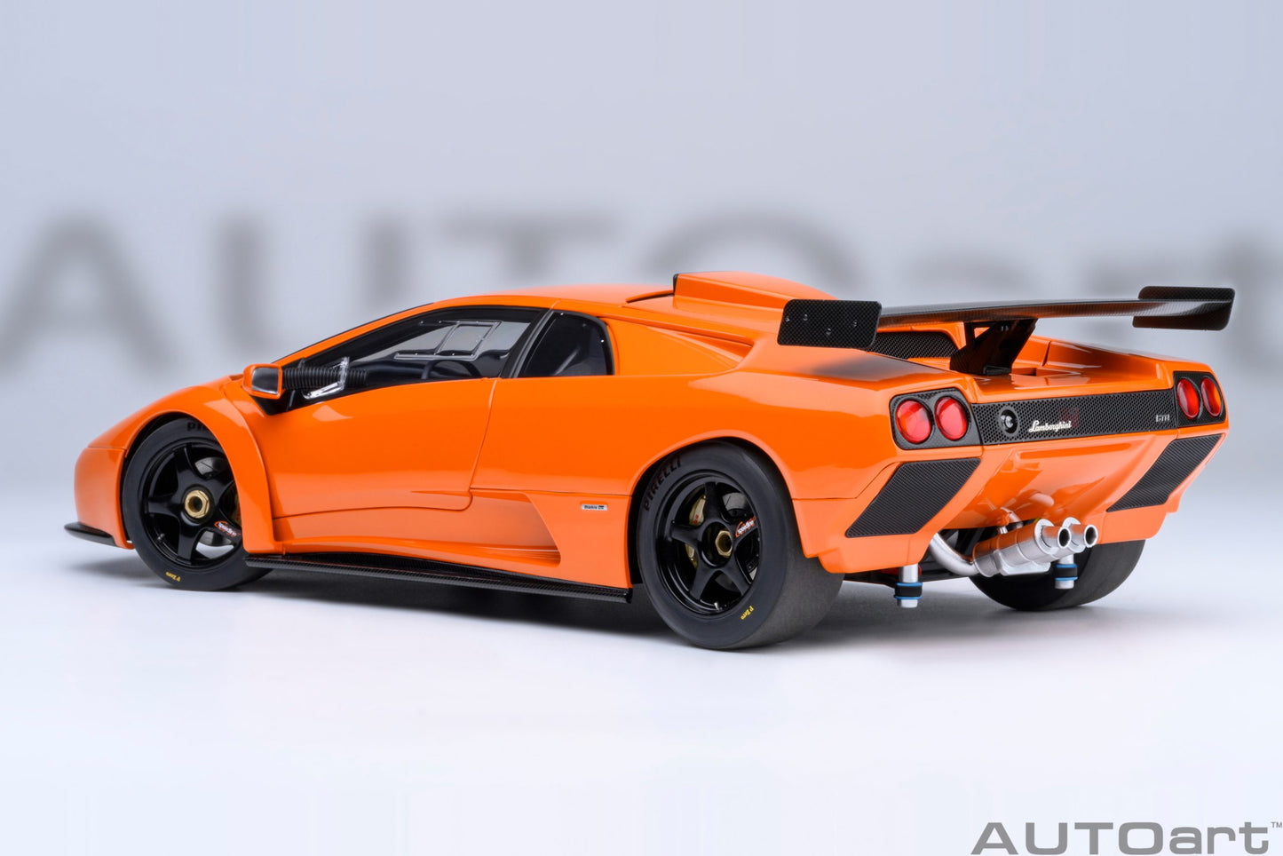 *Pre-order Lamborghini Diablo GTR car model (Arancio Ishtar) 1:18 AutoArt