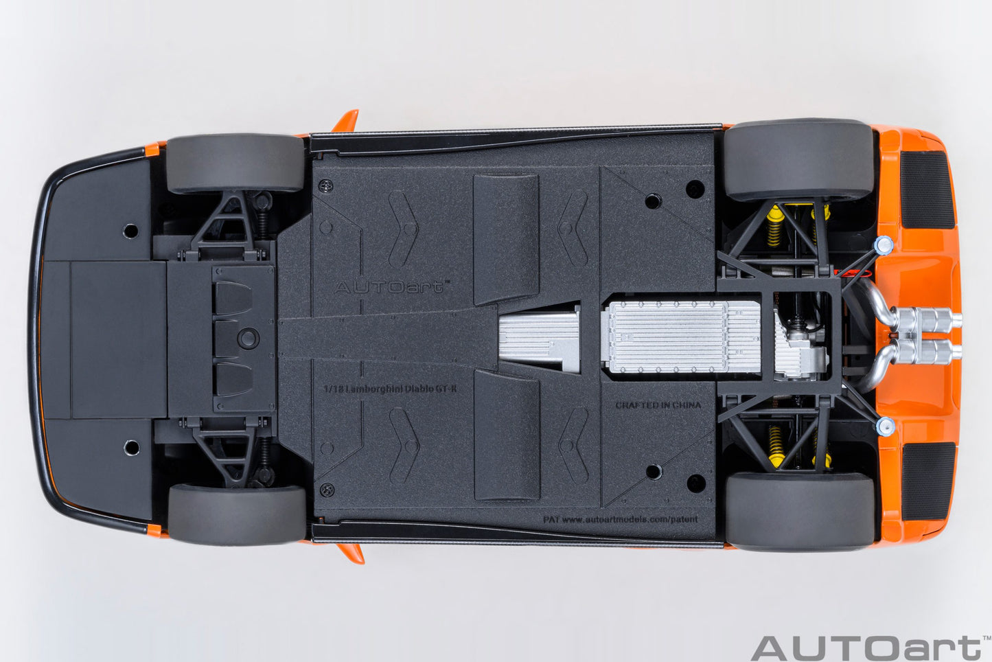 *Pre-order Lamborghini Diablo GTR car model (Arancio Ishtar) 1:18 AutoArt