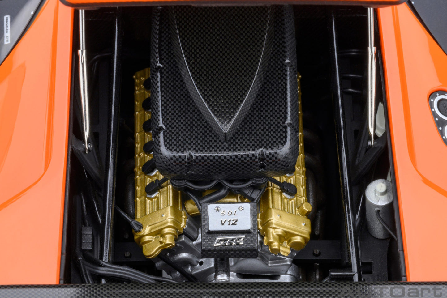 *Pre-order Lamborghini Diablo GTR car model (Arancio Ishtar) 1:18 AutoArt