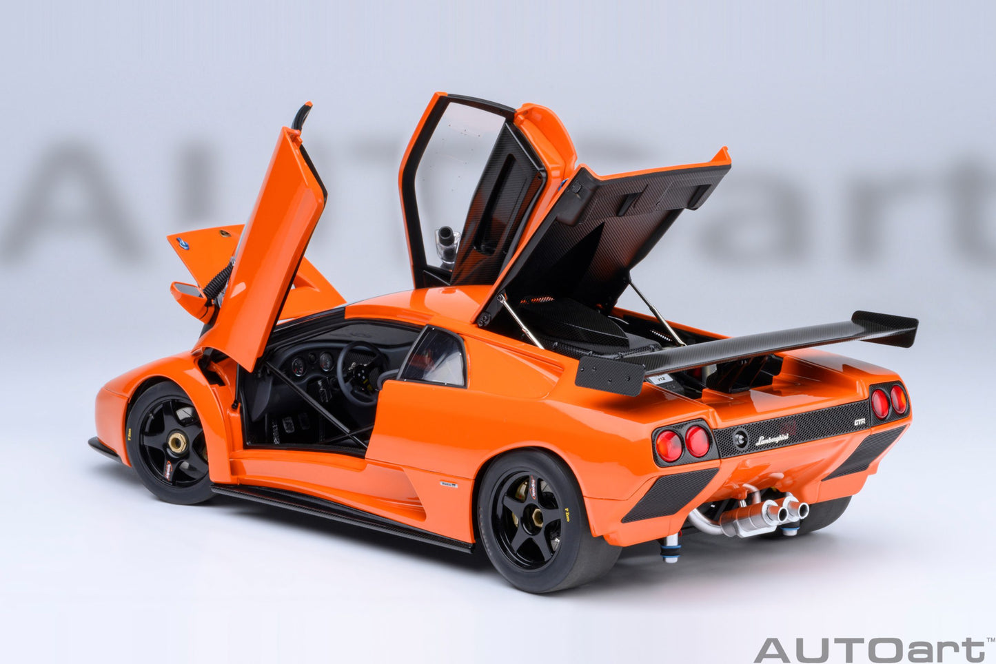 *Pre-order Lamborghini Diablo GTR car model (Arancio Ishtar) 1:18 AutoArt
