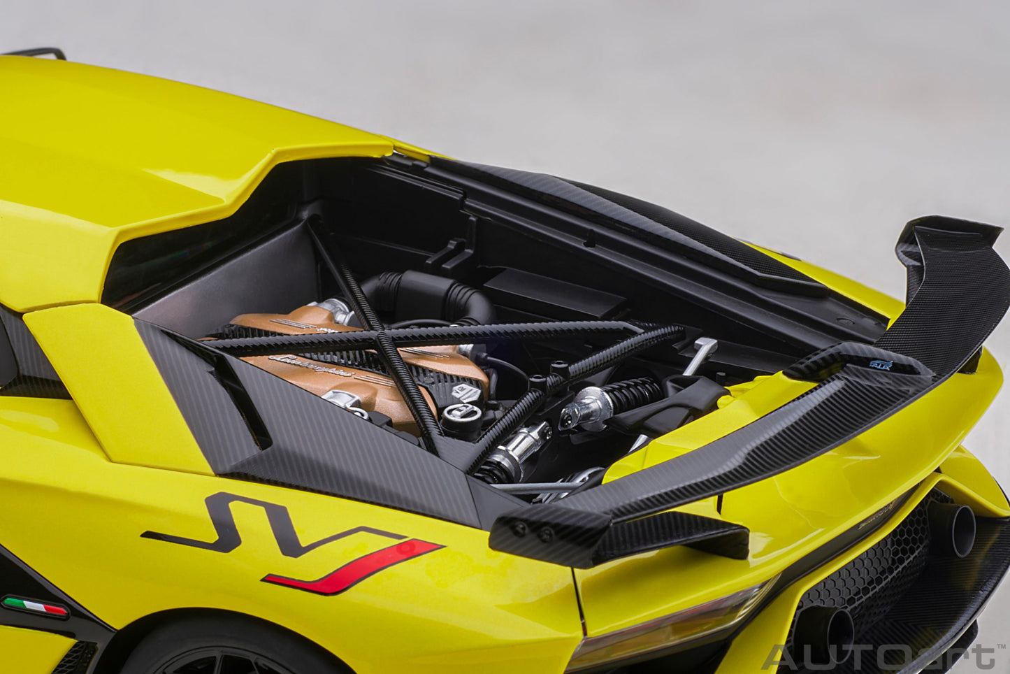 Macheta auto Lamborghini Aventador SVJ (2019) 1:18 AutoArt