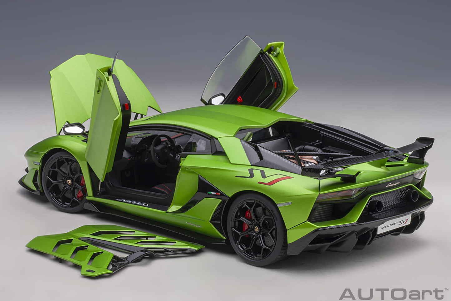 Macheta auto Lamborghini Aventador SVJ (2019) 1:18 AutoArt