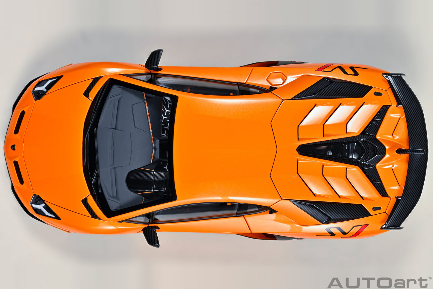 Macheta auto Lamborghini Aventador SVJ (2019) 1:18 AutoArt