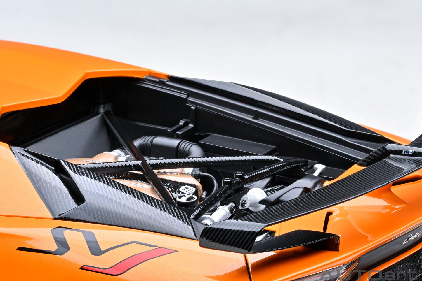 Macheta auto Lamborghini Aventador SVJ (2019) 1:18 AutoArt