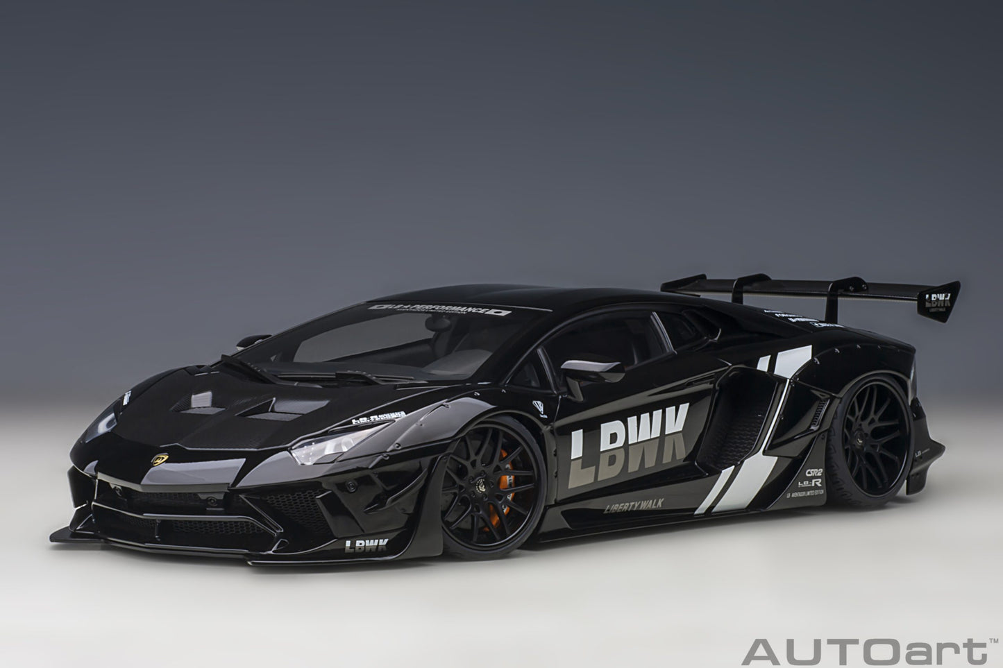 Macheta auto Liberty Walk LB-Works Lamborghini Aventador Limited Edition 1:18 AutoArt