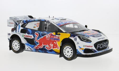 Ford Puma Rally1, Rally WM, Rally Chile, 2024, #13 1:18 IXO model car