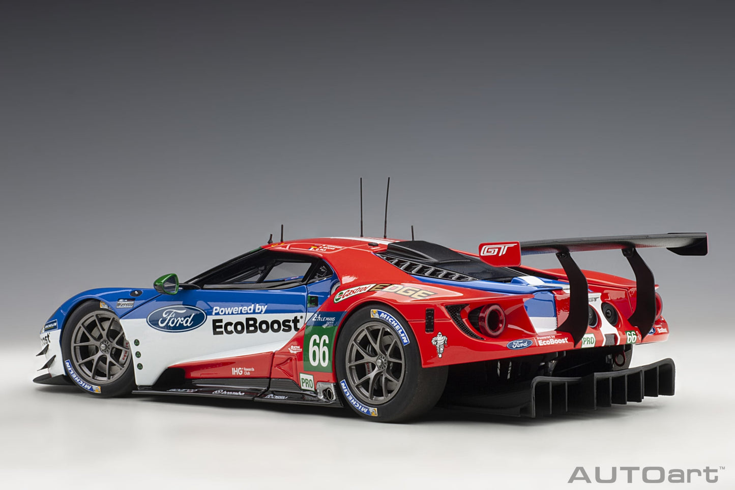 Macheta auto Ford GT GTE Pro Le Mans 24h 2016 #66 1:18 AutoArt