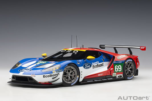 Macheta auto Ford GT GTE Pro Le Mans 24h 2016 #69 1:18 AutoArt