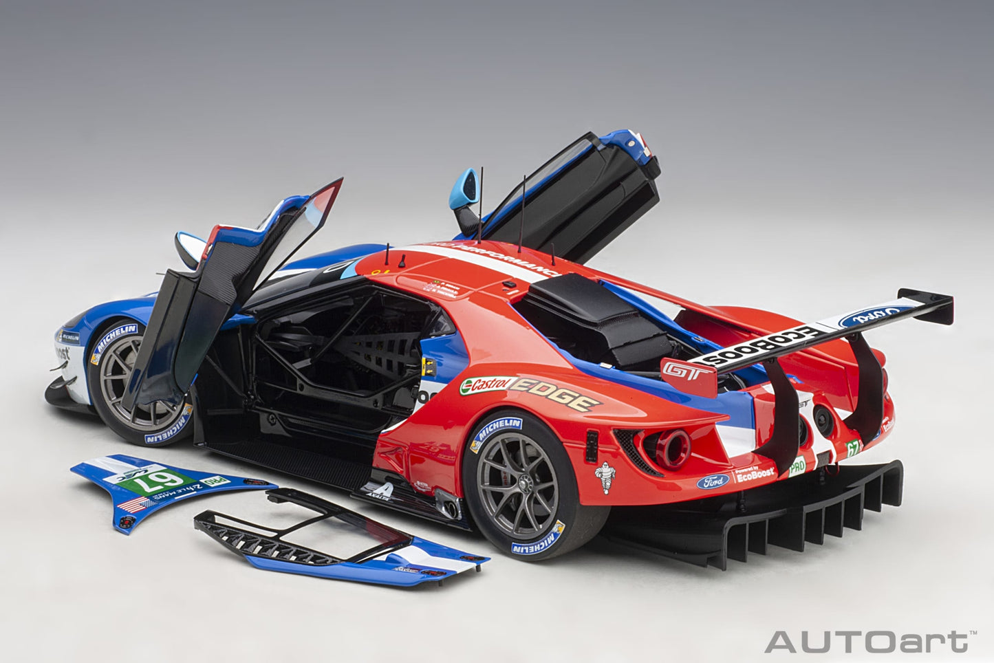 Macheta auto Ford GT GTE Pro Le Mans 24h 2017 #67 1:18 AutoArt