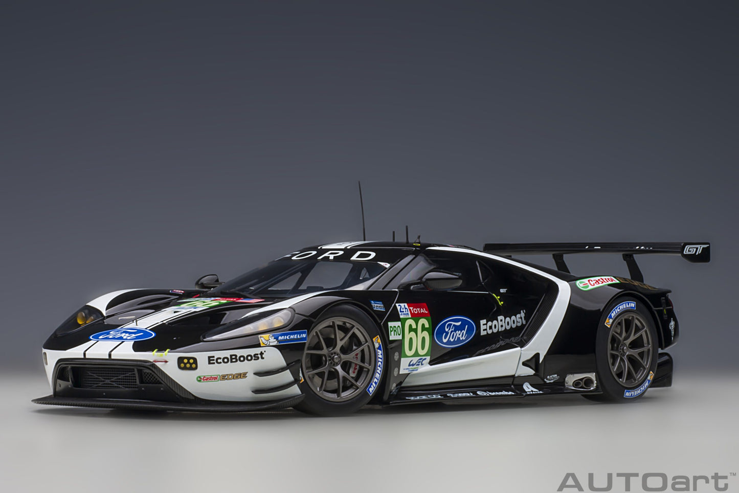 Macheta auto Ford GT GTE Pro Le Mans 24h 2019 #66 1:18 AutoArt