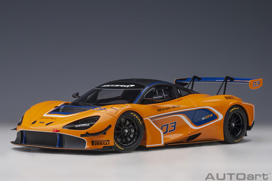 Macheta auto McLaren 720S GT3 Presentation Car #03 1:18 AutoArt