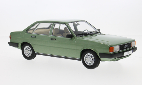 Macheta auto Audi 80 (B2), verde, 1978, 1:18 MCG
