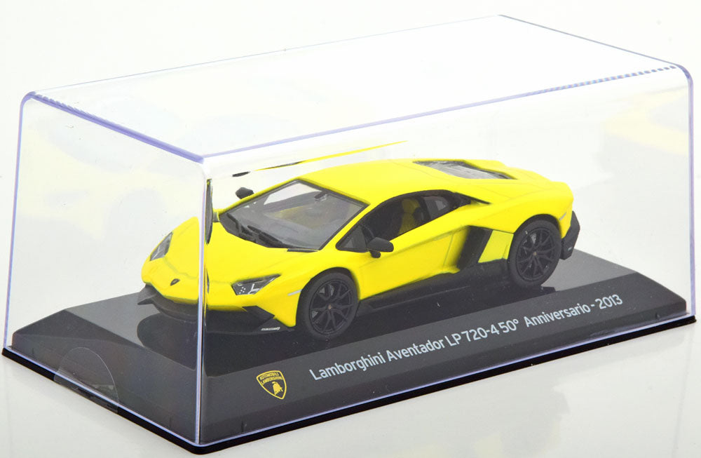 Macheta auto Lamborghini Aventador LP720-4 50th Anniversary 2013 1:43 Altaya Supercars Collection