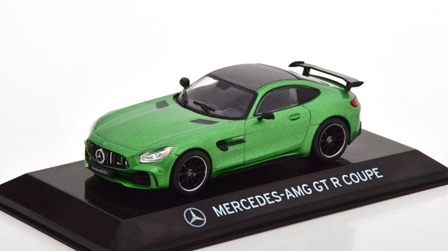 Model car Mercedes AMG GT R Coupe 1:43 Altaya Supercars Collection