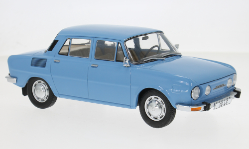 Macheta auto Skoda 100 albastru  1969 1:18 MCG