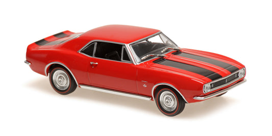Macheta auto Chevrolet Camaro Red/Black 1967 1:43 Minichamps/Maxichamps