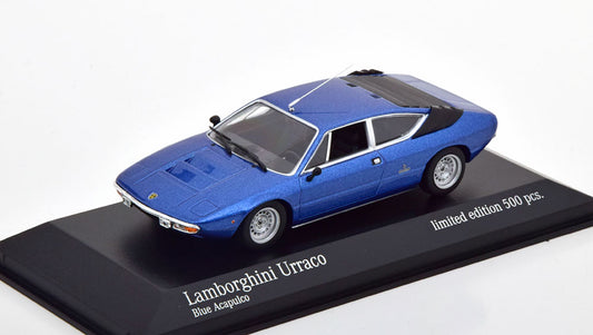 Lamborghini Urraco 1974 model car 1:43 Minichamps