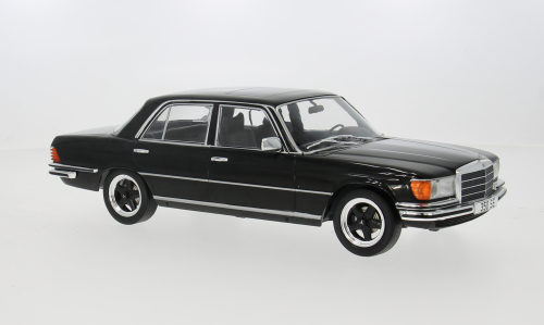 Mercedes S-Class (W116) model car, 1972 1:18 MCG